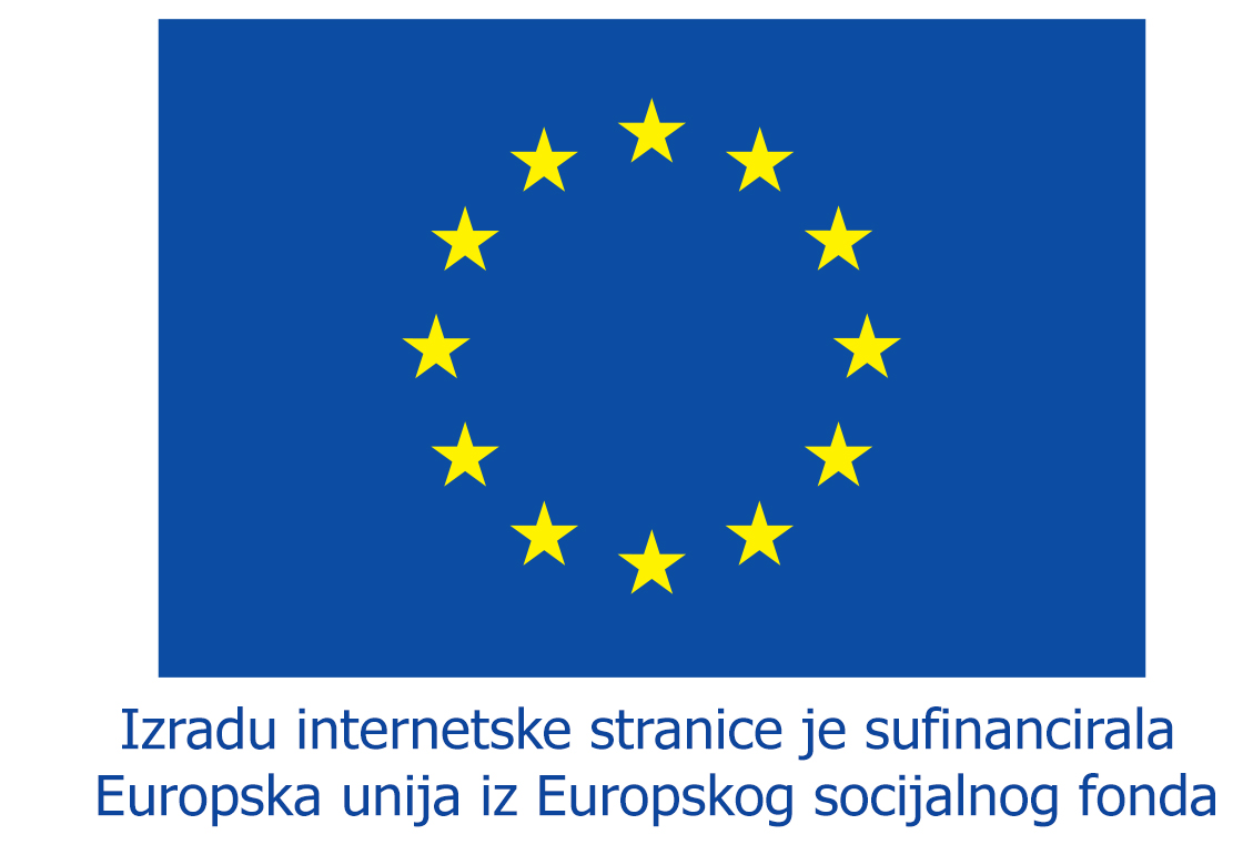 Izradu internetske stranice sufinancirala EU iz ESF-a